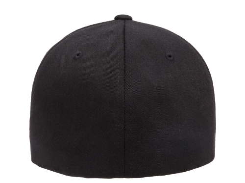 Black FlexFit Fitted Cap